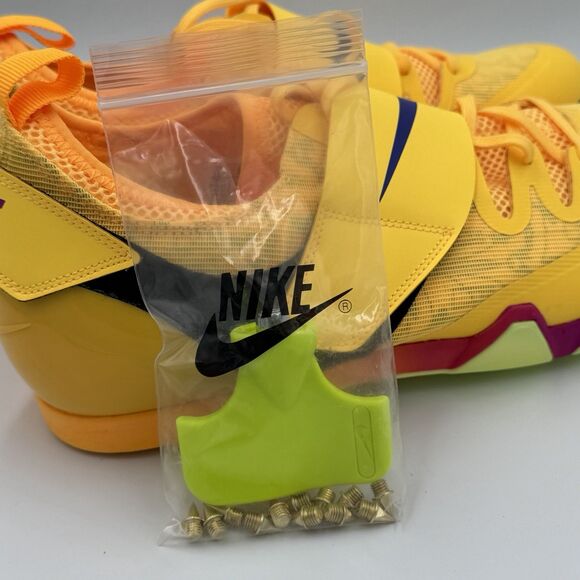 Nike Zoom Javelin Elite 3 Track Field Spikes Volt Yellow Mens Sz 11.5 FZ9649-800 main image 8